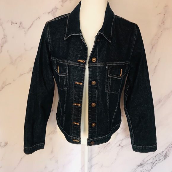 Silver Jeans Jackets & Blazers - Dark denim jacket size large